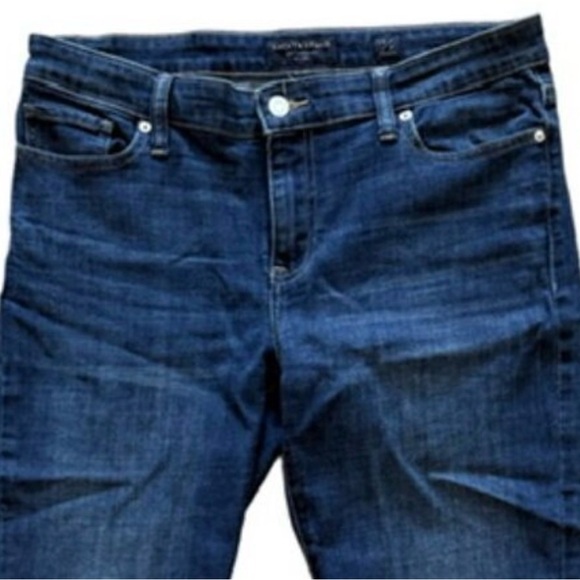 LUCKY🍀BRAND Stella Skinny Jeans Women’s Size 12 Dark Wash Stretch Denim - Picture 2 of 13